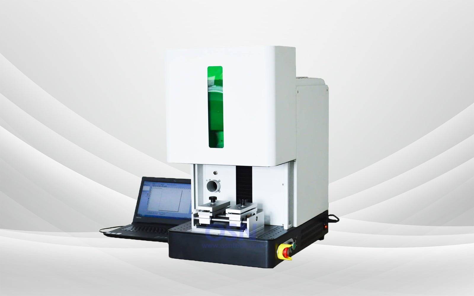 Enclosed Mini Portable Fiber Laser Marking Machine 05