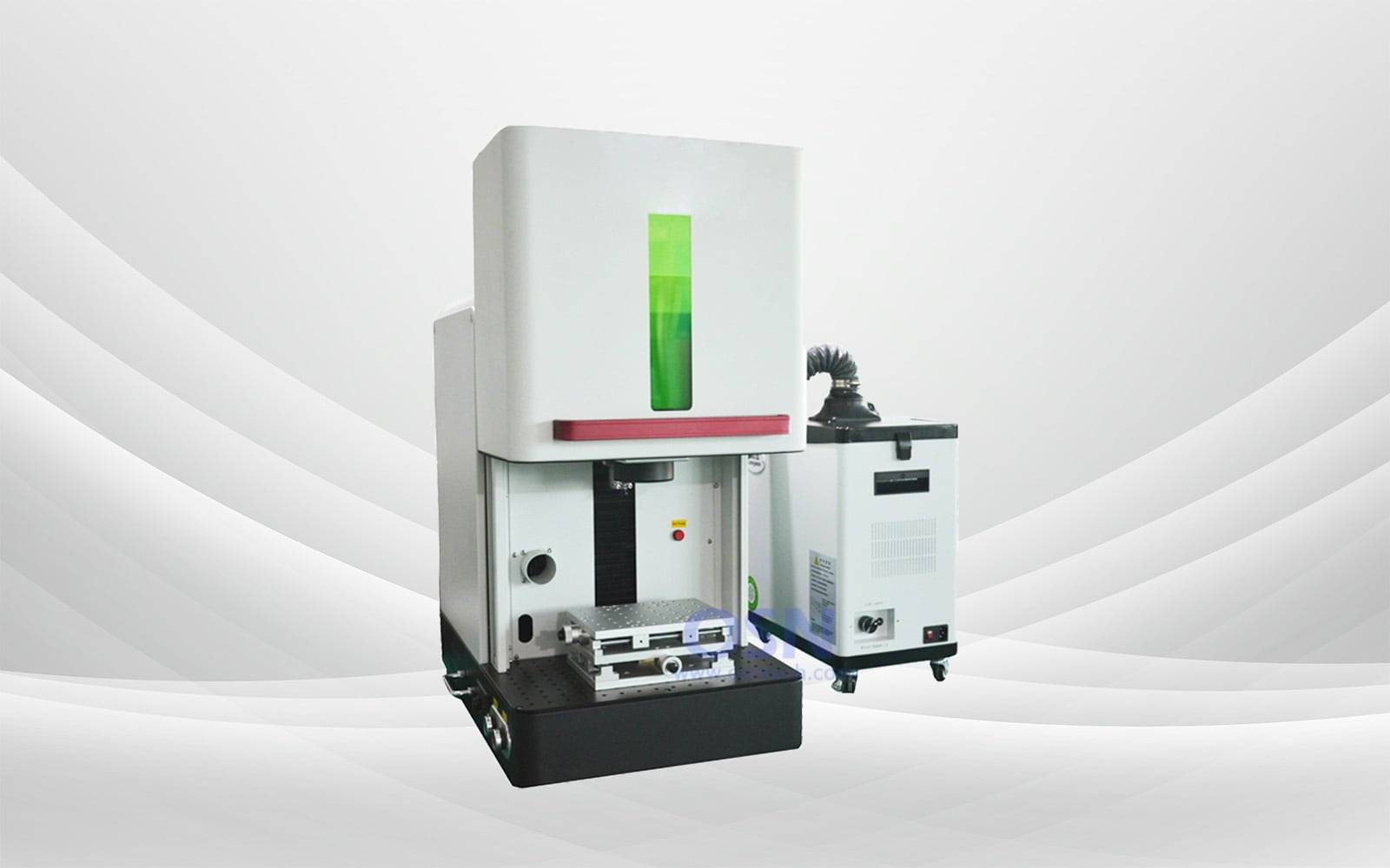 Enclosed Mini Portable Fiber Laser Marking Machine 06