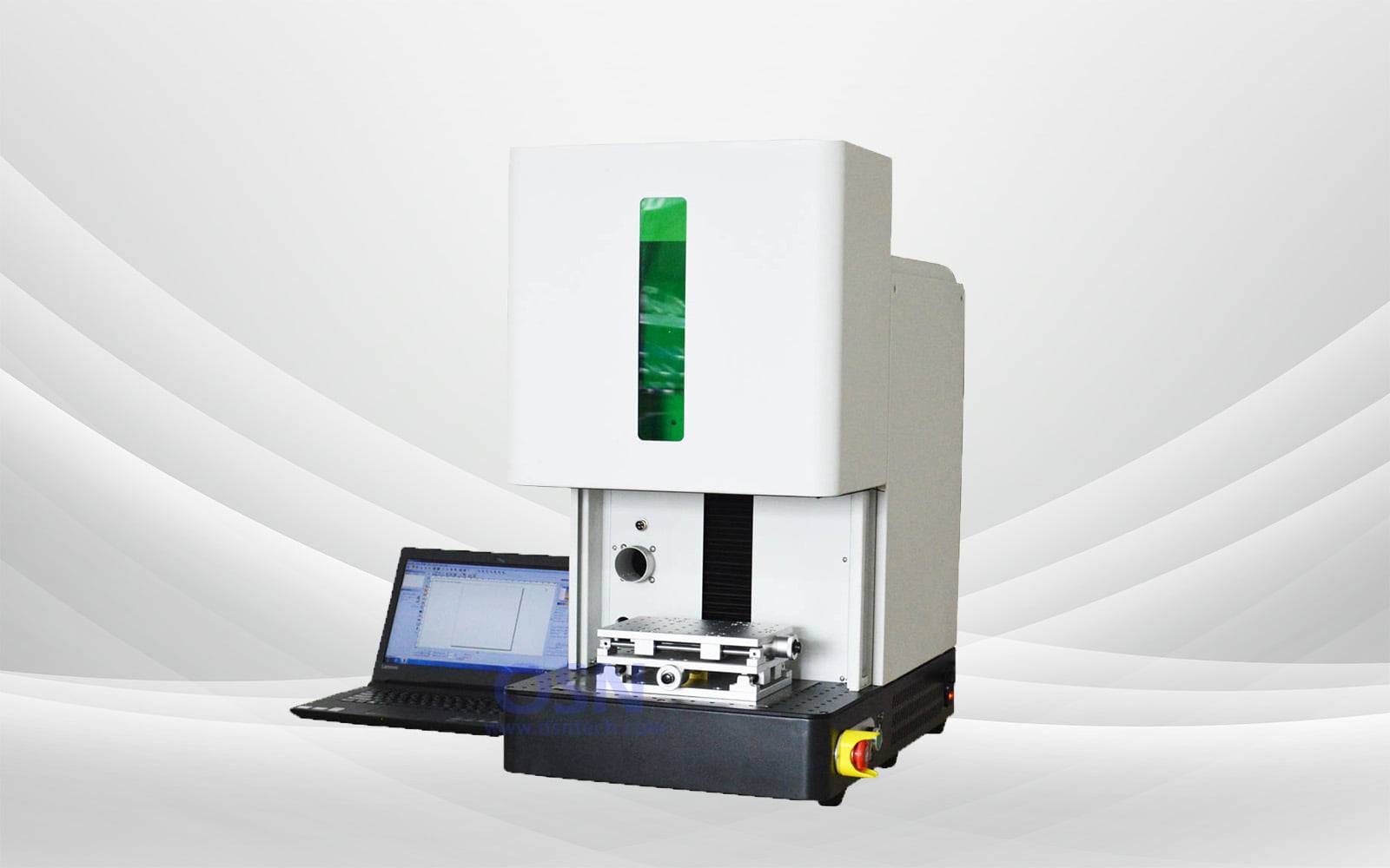 Enclosed Mini Portable Fiber Laser Marking Machine 04