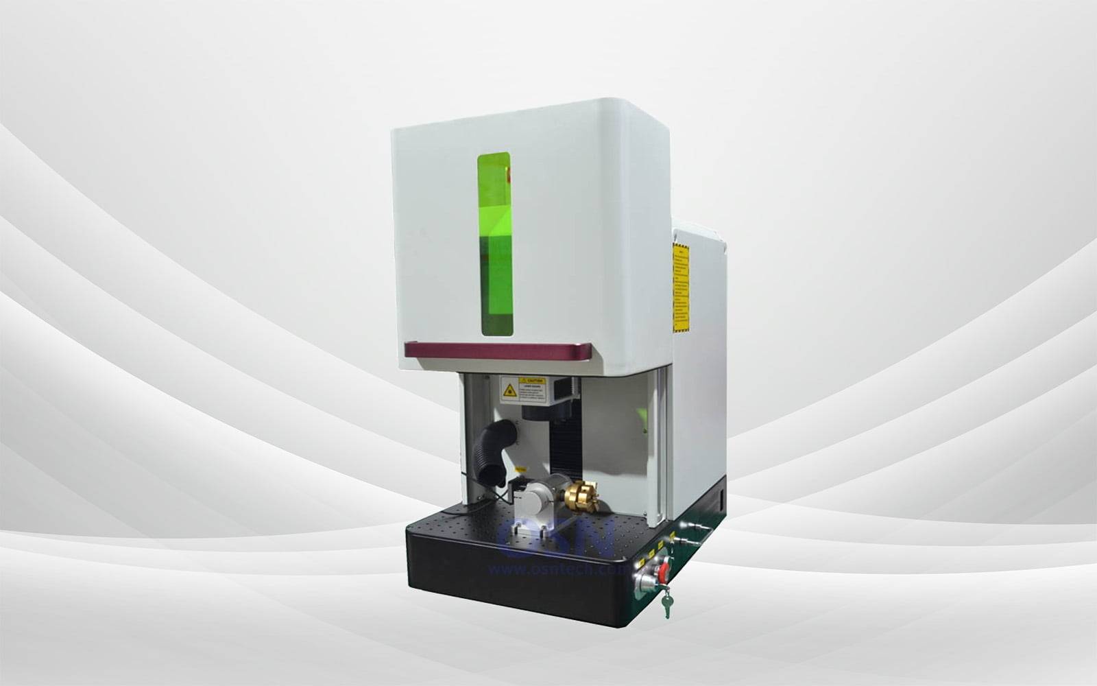 Enclosed Mini Portable Fiber Laser Marking Machine 03